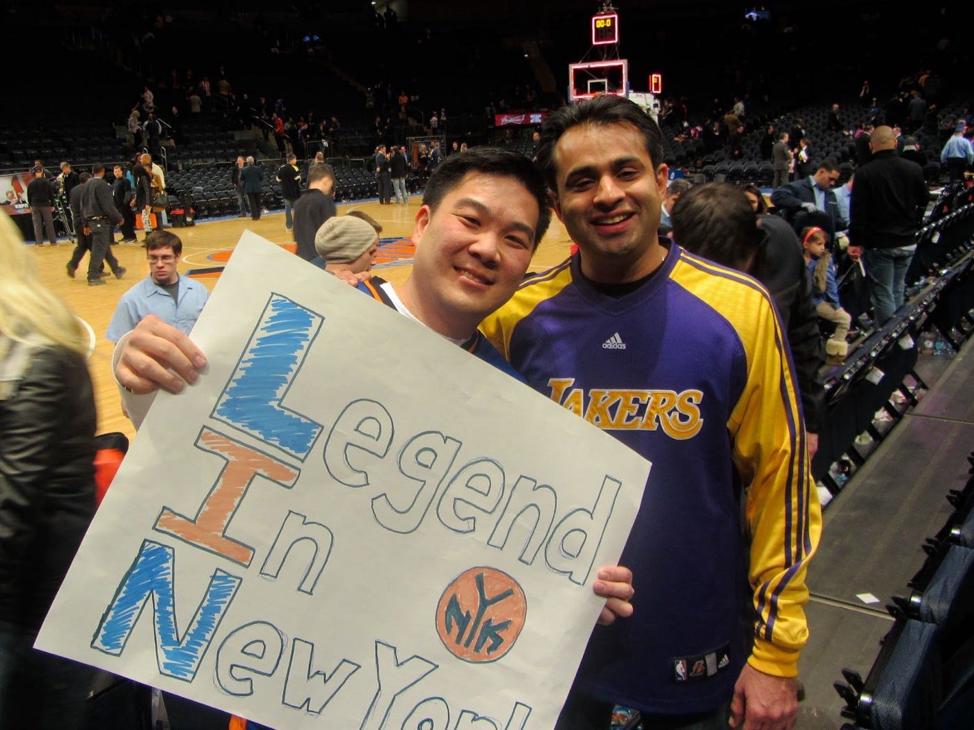 Adidas Authentic Jeremy Lin Linsanity New York Knicks Jersey Kobe