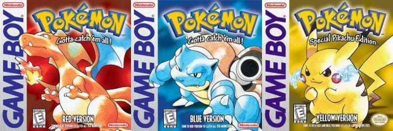 Pokemon blue hot sale on switch