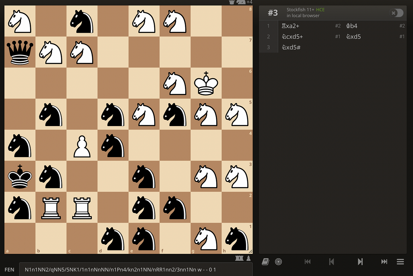 mate in 3 chess puzzles