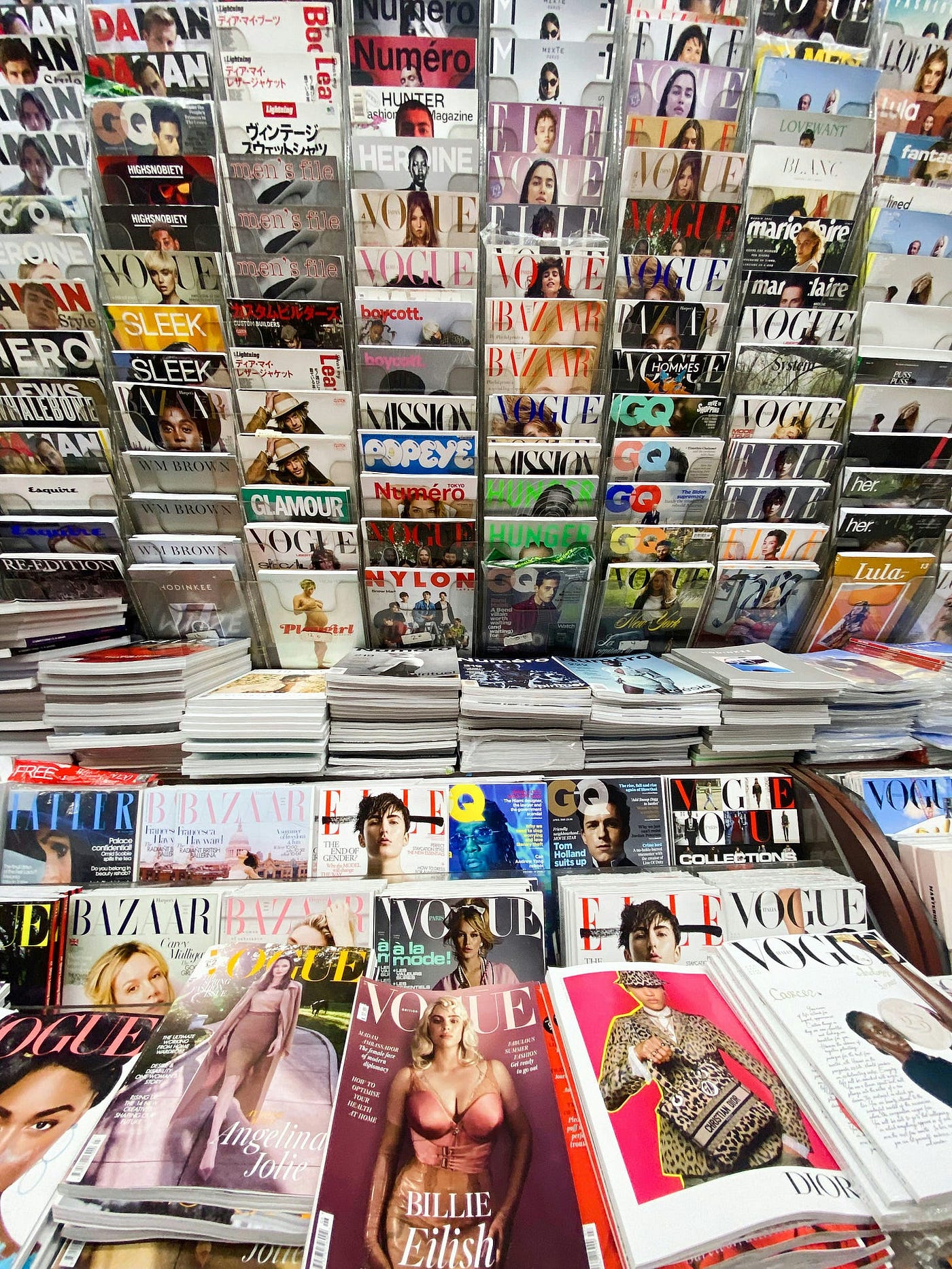 Fashion Magazine Spread (Photo courtesy of Unsplash)