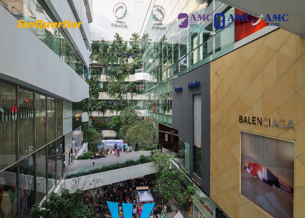 Helix Building at the EmQuartier Bangkok, Thailand. Editorial