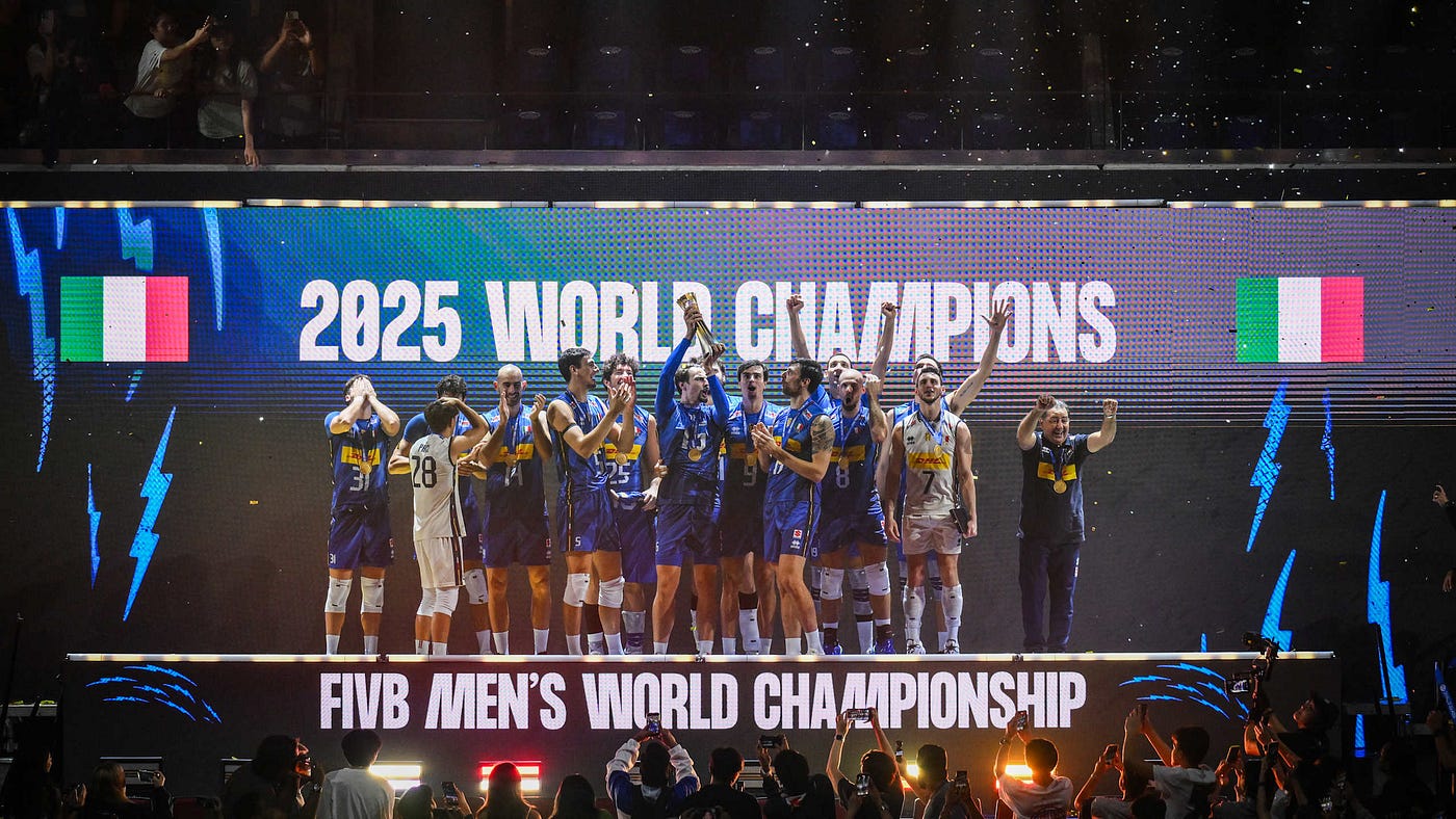 Italy Secures Back-to-Back World Titles with Commanding Victory Over Bulgaria