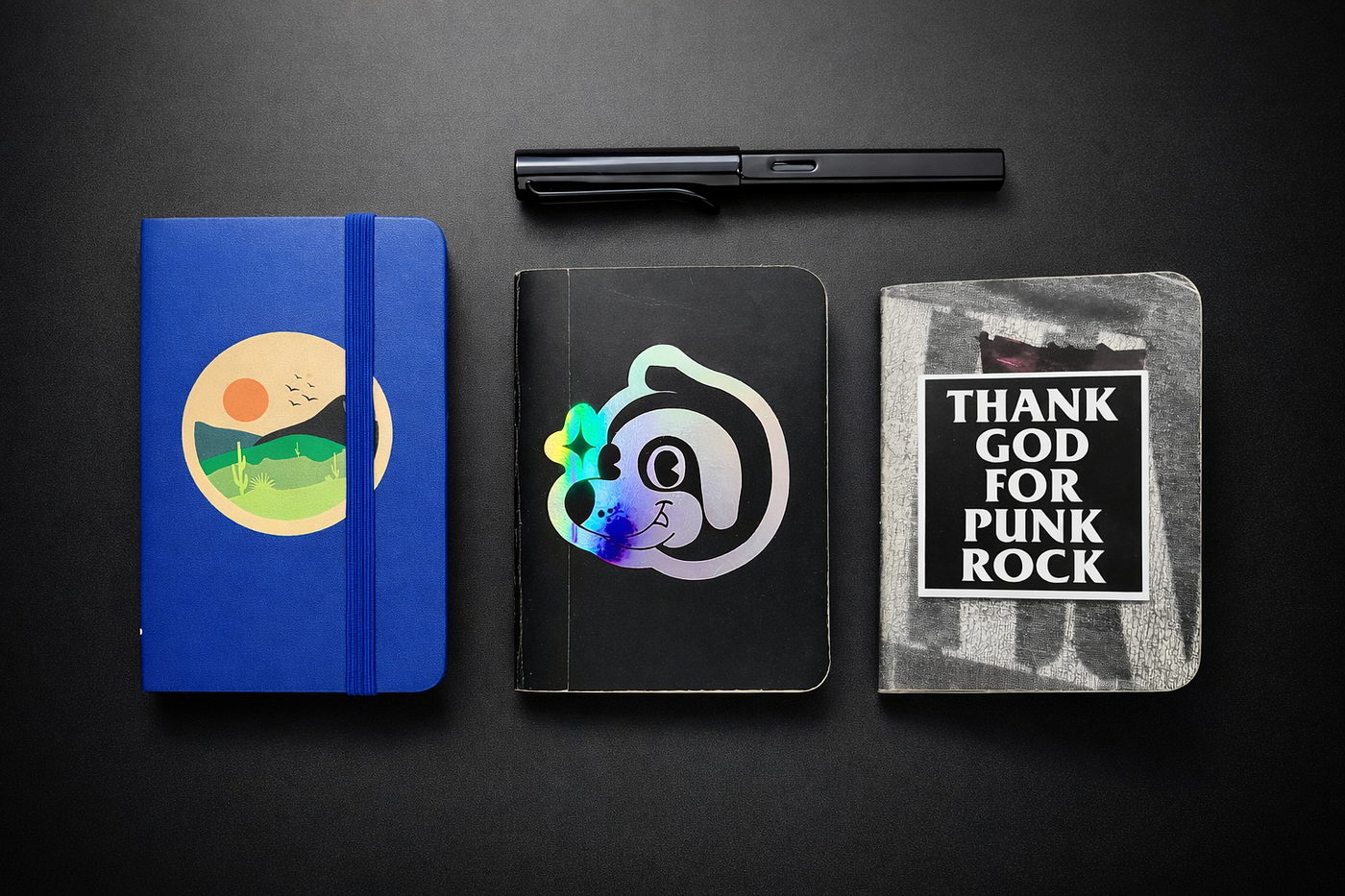 My (very punk-rock) notebooks