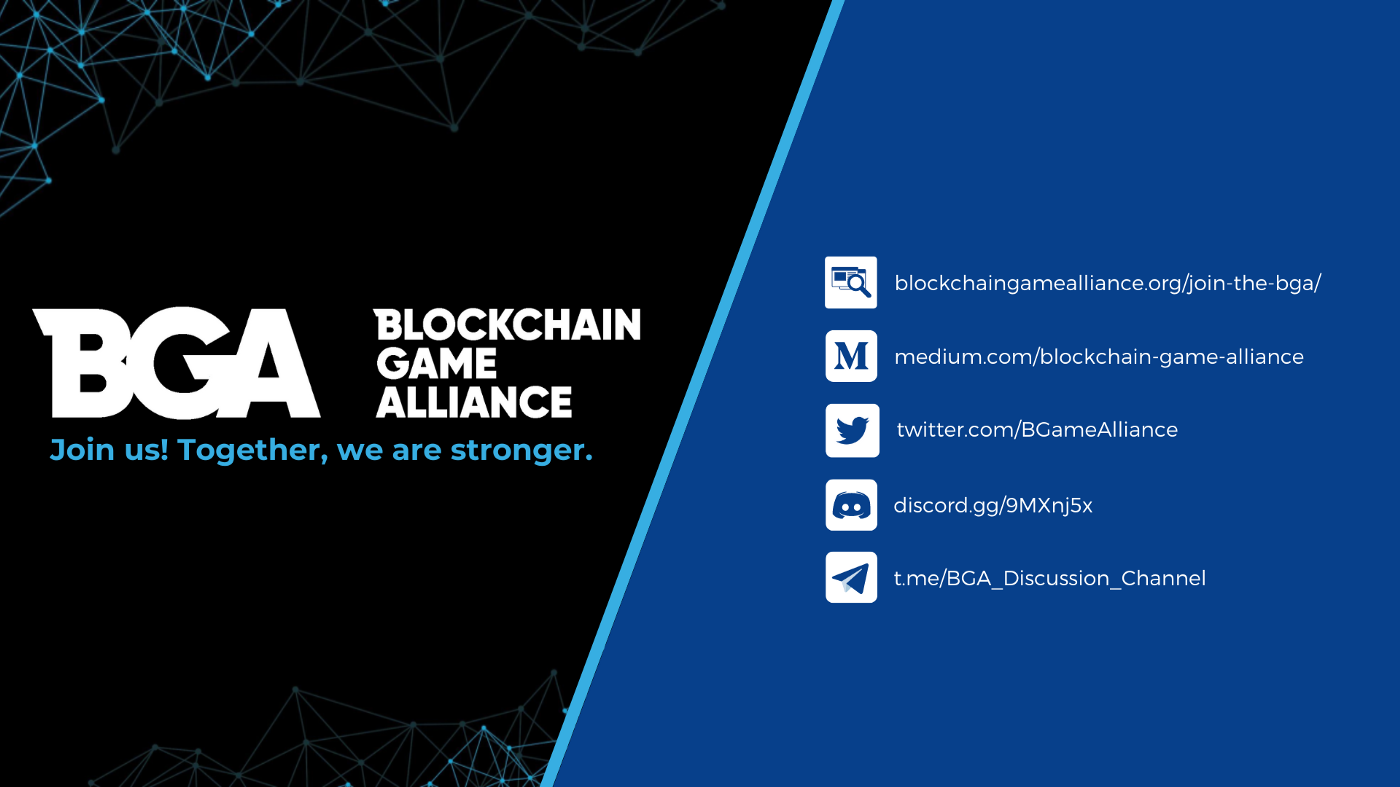 BGA August 2021 New Members Presentation | by Blockchain Game Alliance |  Blockchain Game Alliance | Medium