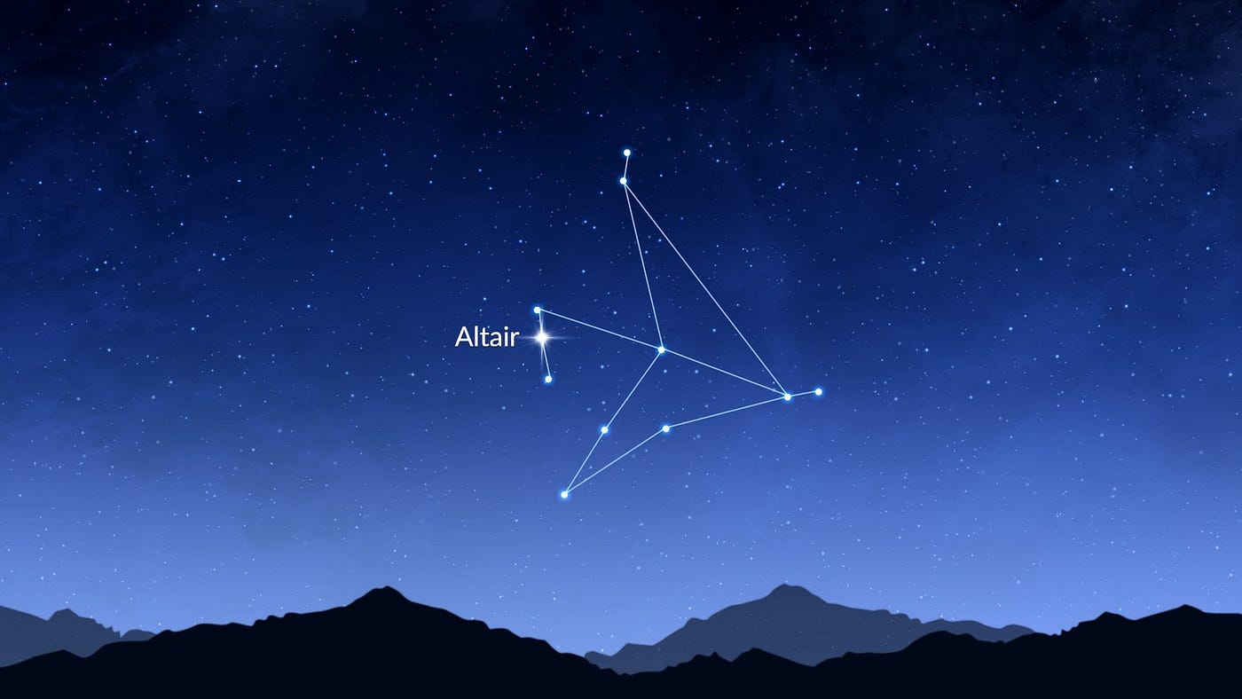 The summer triangle is now visible in the sky – here's how to spot it
