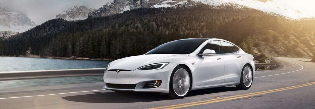 First tesla outlet model s year