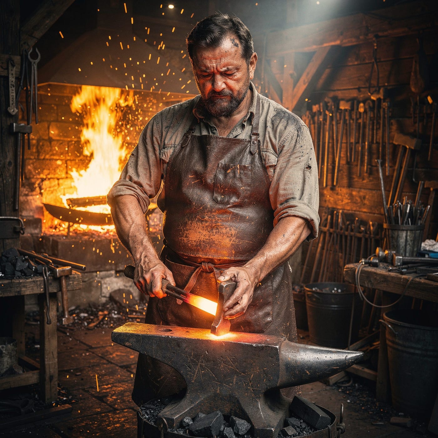From Forge to Workshop: The Essentials of a Classic Blacksmith Apron