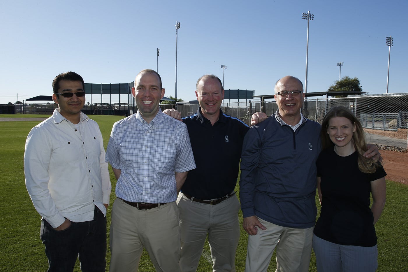 Seattle Mariners - The Moyer family. Ben VanHouten/Seattle Mariners