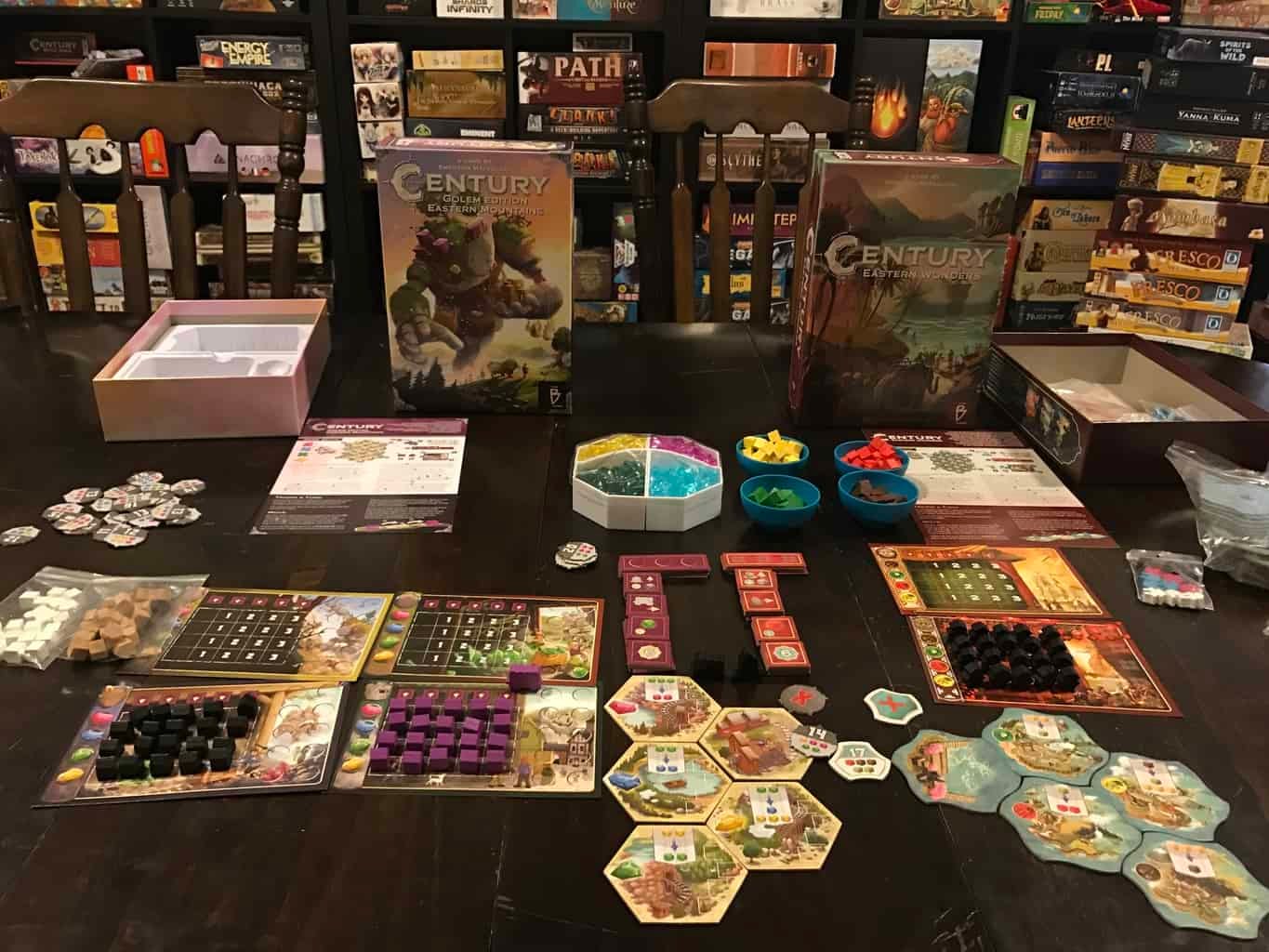 Century: Golem Edition – Eastern Mountains – Juego De Mesa De Comercio Y Estrategia (2-4 Jugadores, 10+ Años)