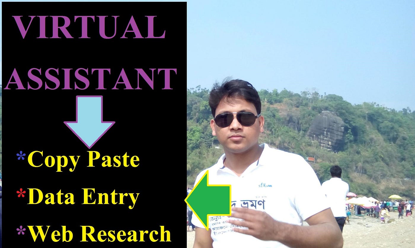 I will do typing,data entry typing work jobs, excel data entry, copy paste,web research