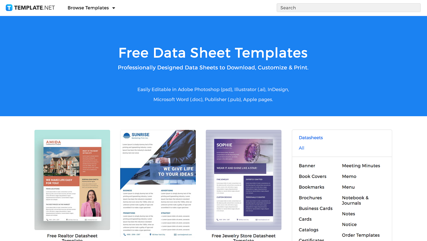 the-best-resources-for-free-data-sheet-templates-by-tdsmaker-datasheetest-by-tdsmaker-medium