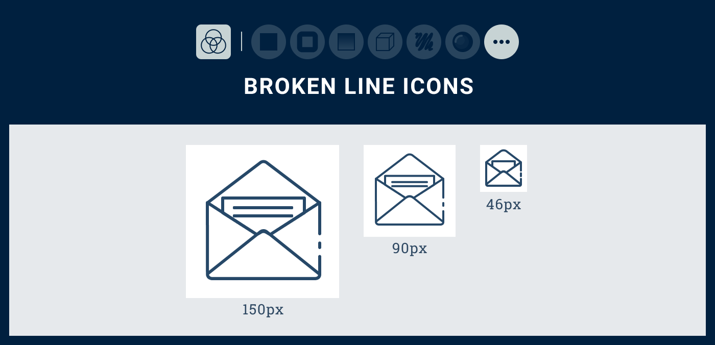 UI cheat sheet: Icon categories + icon style reference guide