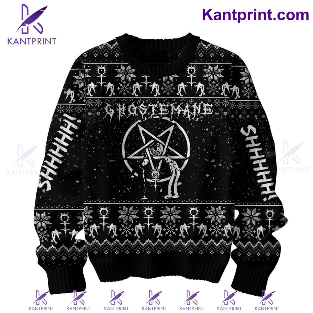 Ghostemane 'Shhhhh' Christmas Sweater | by Kantprint | Dec, 2023 | Medium