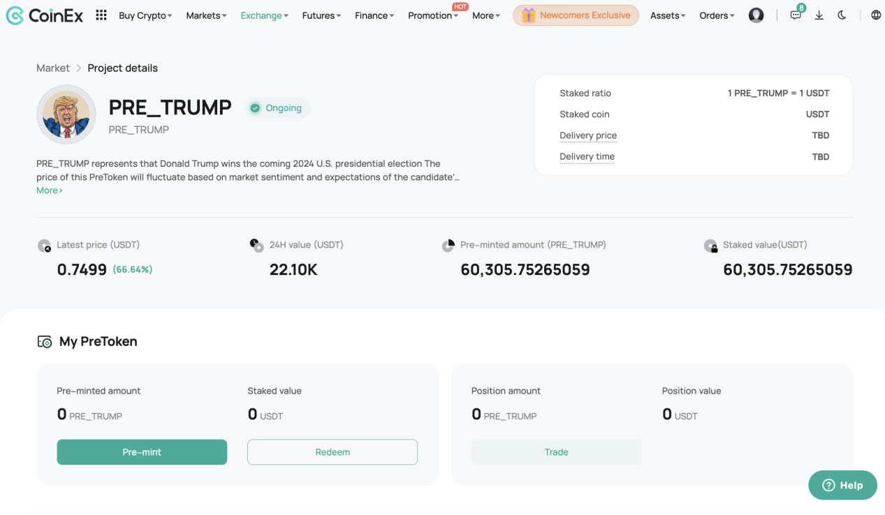 CoinEx Product Guide | How to Participate in CoinEx Pre-Token Trading and  Earn Profits in Advance | by CoinEx | Medium