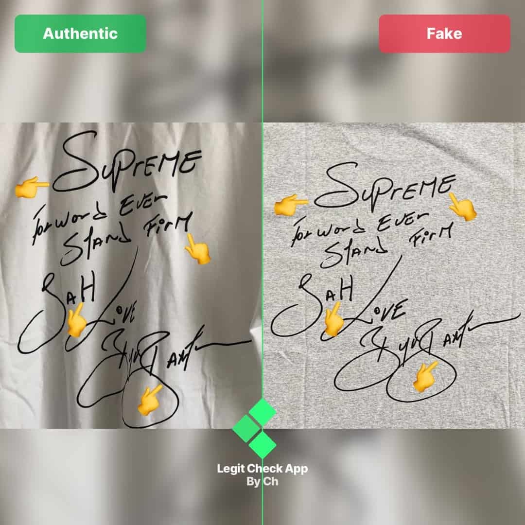 How to legit check any supreme shirt real vs fake UPDATED 2021 