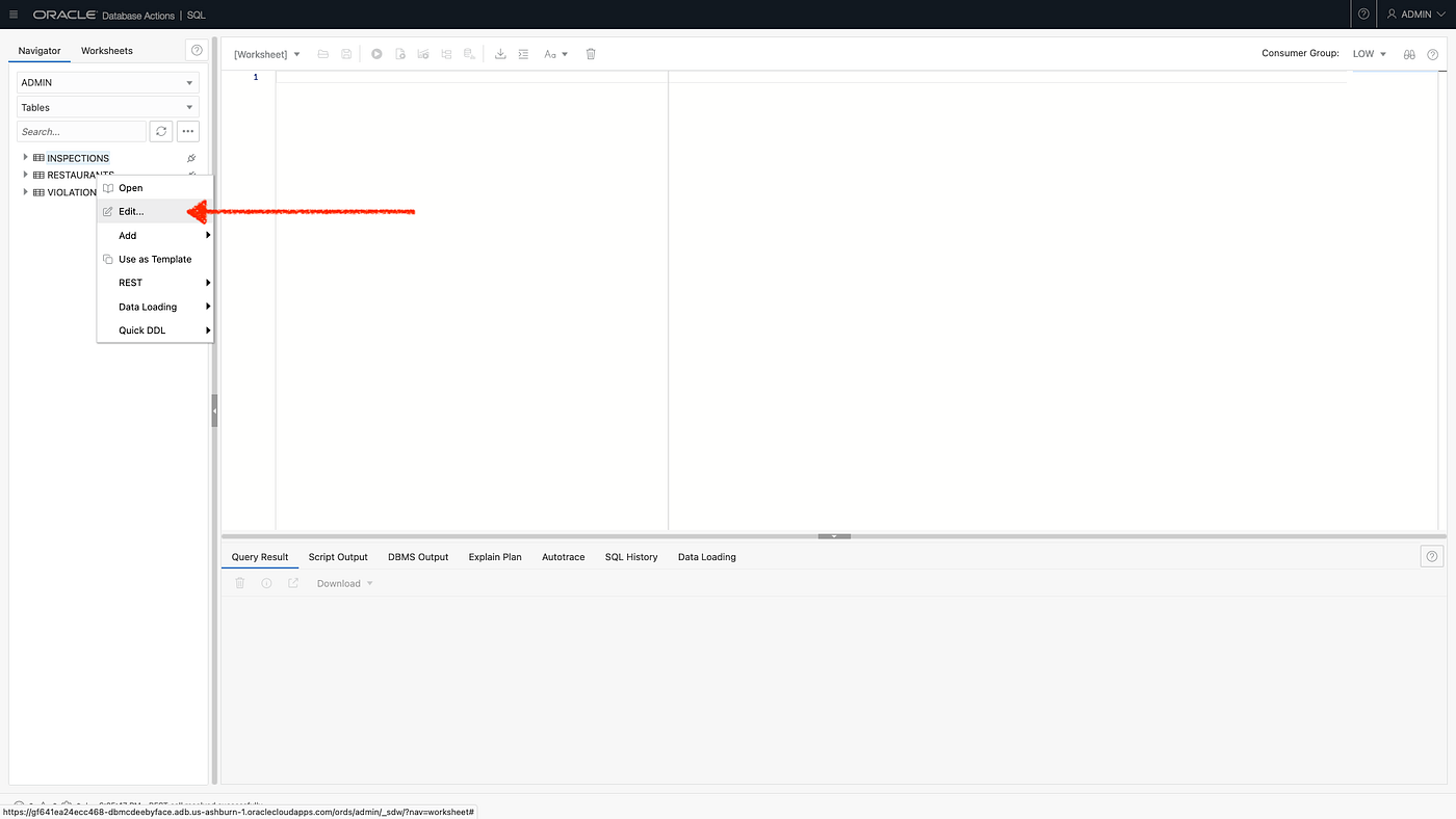 Add Primary and Foreign Keys to your Oracle Autonomous Database | by Chris  Hoina | Medium