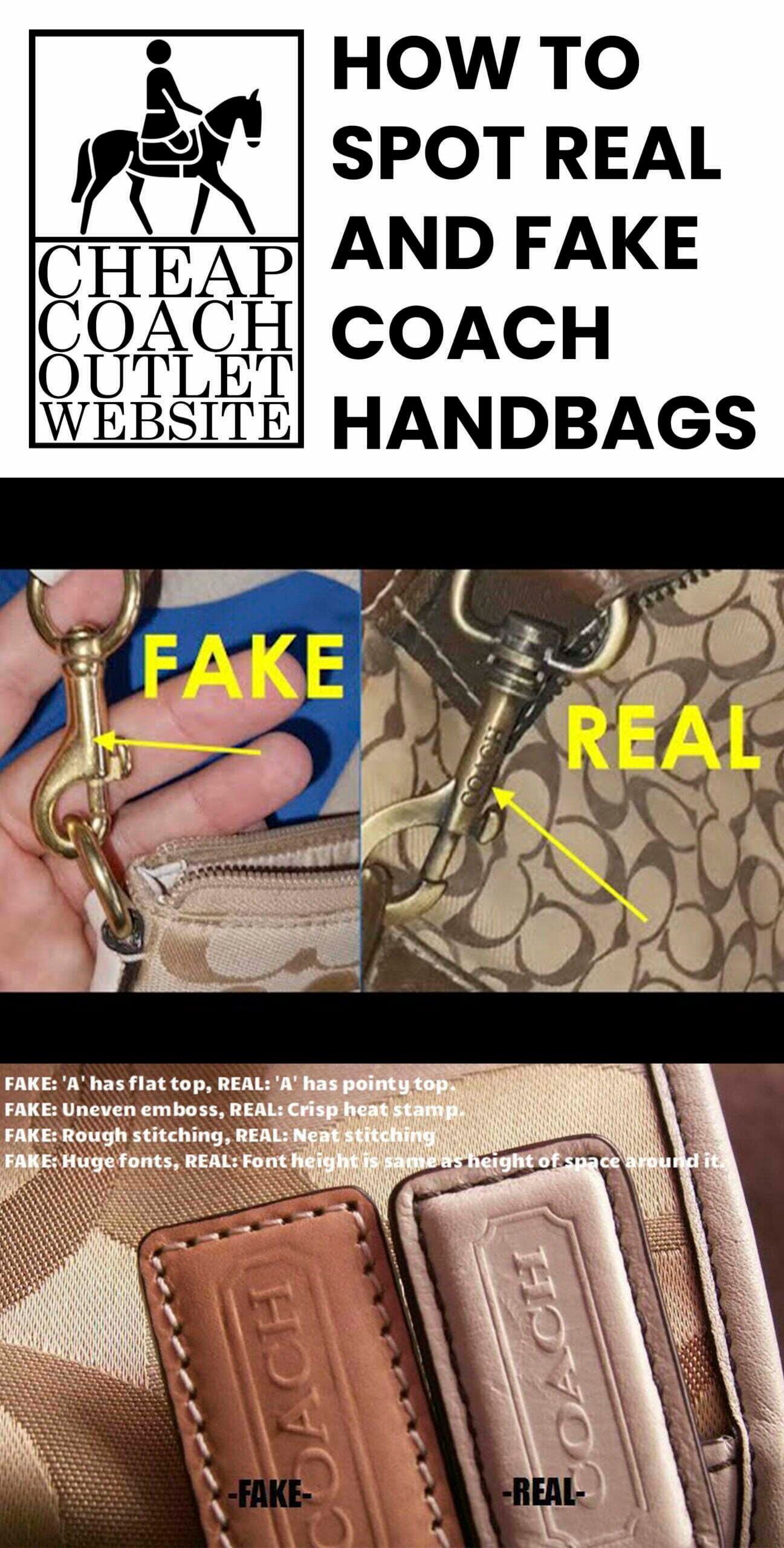 How to Buy a Real Coach Bag for Knockoff or Outlet Prices - The