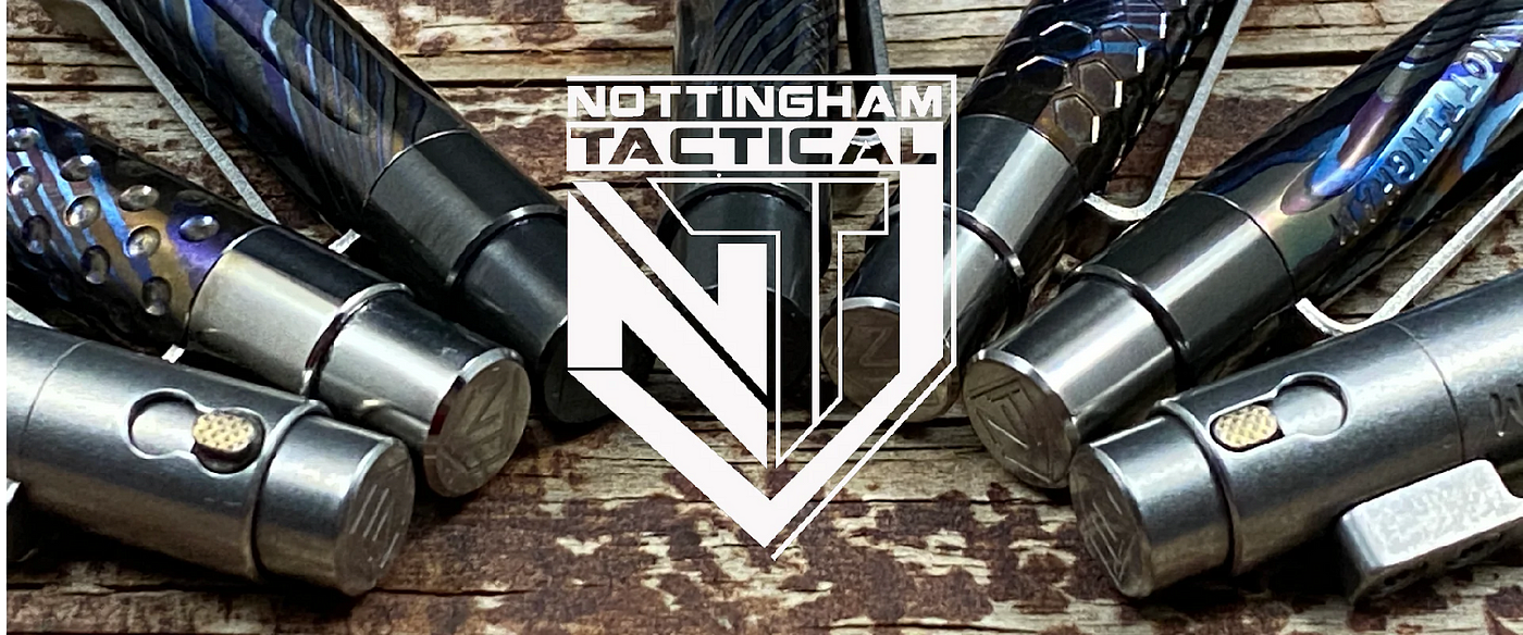 NottaBolt Bolt Action ink Pens - Nottingham Tactical