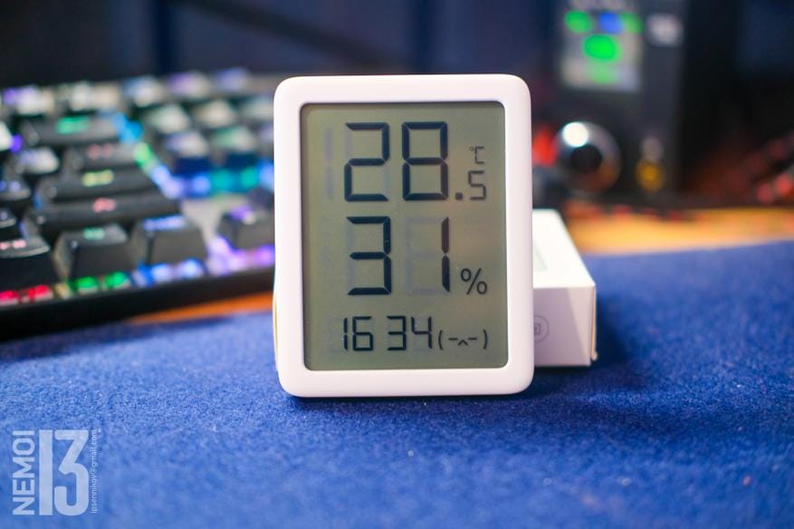 Acheter Xiaomi Miaomiaoce MMC e-ink écran LCD grand affichage numérique thermomètre  hygromètre température humidité capteur pour maison intelligente