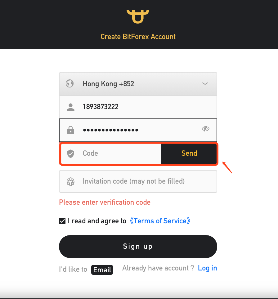 How to buy CINXO Tokens. Create an account on BitForex… | by CINDX | CINDX  | Medium