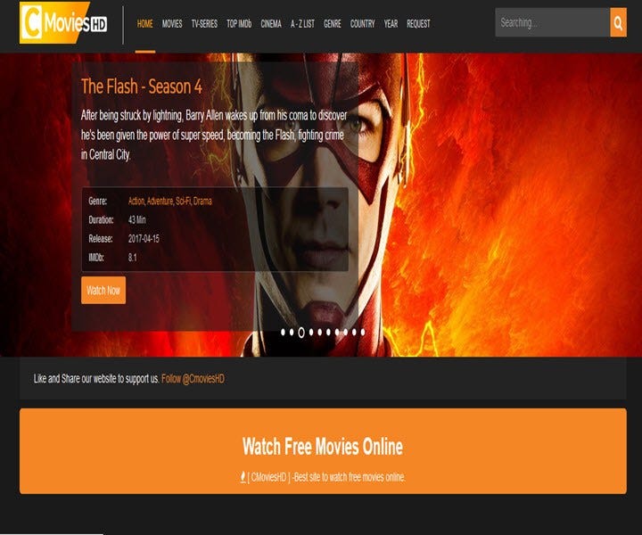 Cmovieshd website online