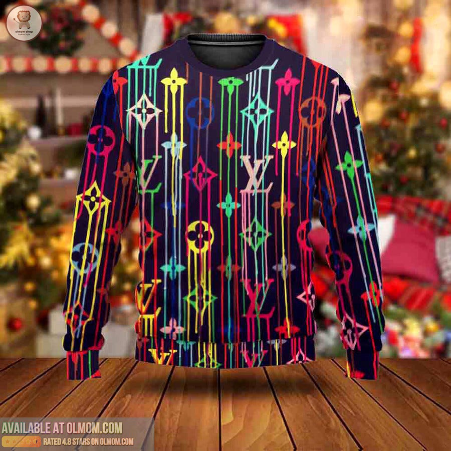 Louis Vuitton Ugly Sweater Gift Outfit For Men Women Type08, by son nguyen