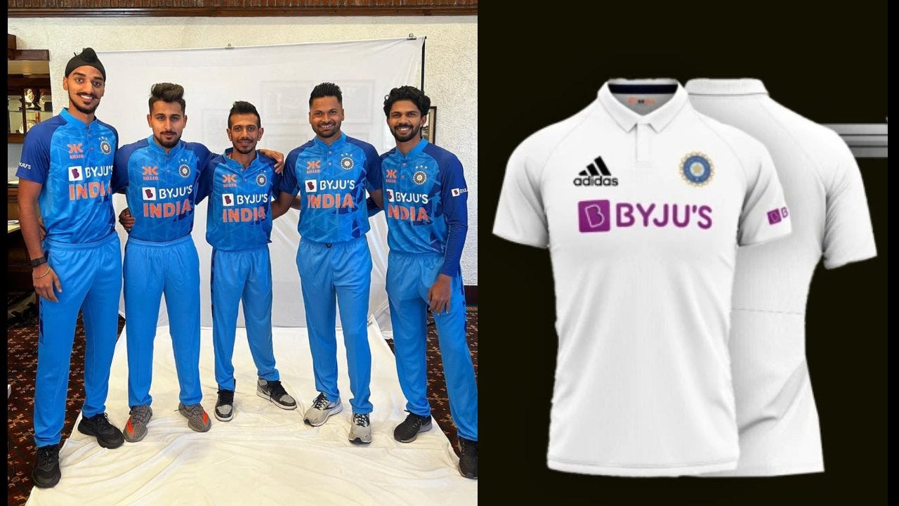 India Cricket Jersey Sponsor: Adidas will be Team India's New Kit Sponsor |  by Baba Cric | Medium