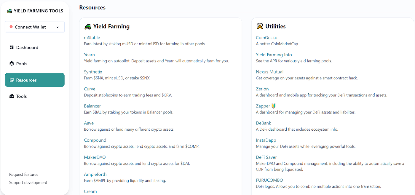 Five DeFi tools you need to know about | by Hikaru Kasai | Hikaru Kasai |  Medium