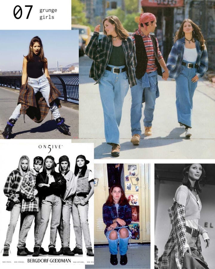 90s denim dress style Vintage Denim Button Front Jumper Dress main image 1