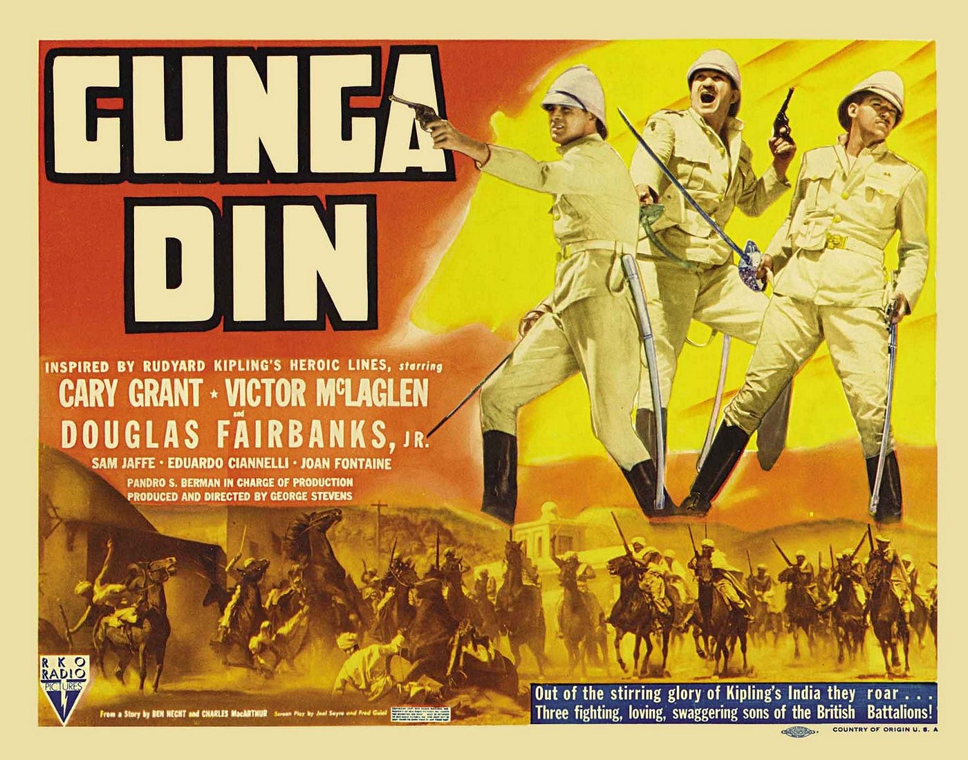 Classic 30s Movie: “Gunga Din” | by Scott Myers | Go Into The ...