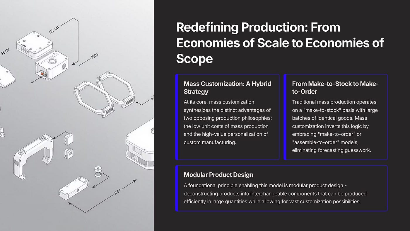 Megatrend #14 — Mass Customization Systems | by Futurist Jim