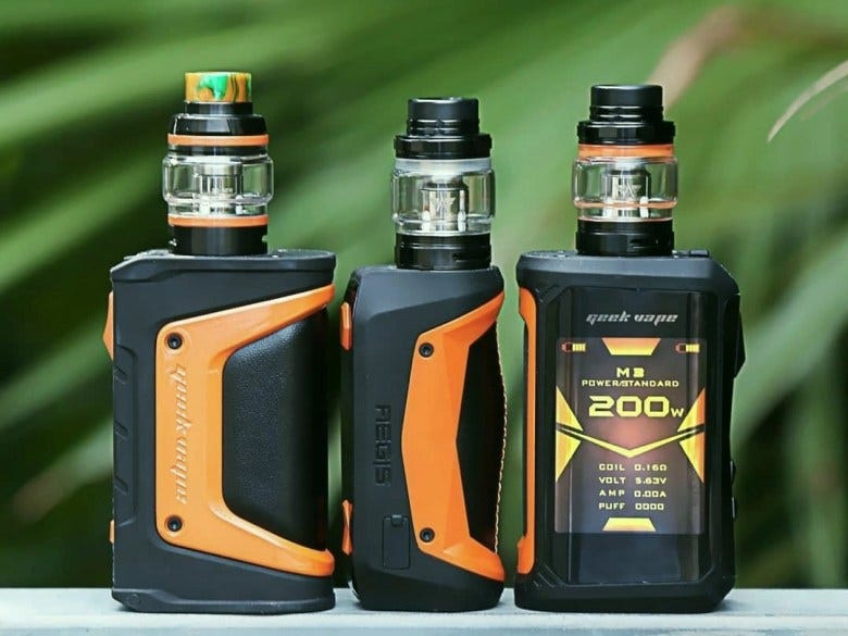 how much is elf bar vape GeekVape AEGIS X Zeus 200W Starter Kit main image 1