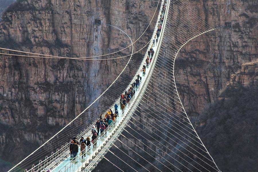 World's Longest Glass Bridge Opens in China | by wanderowls | wanderowls |  Medium