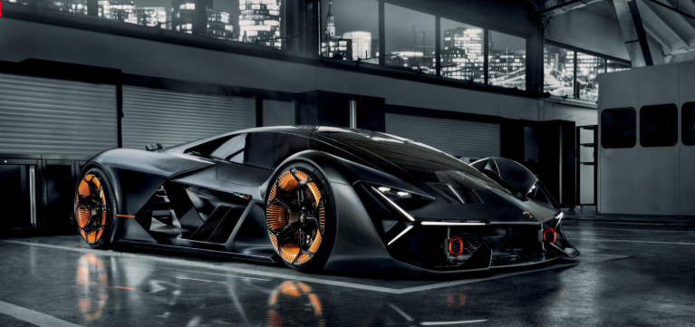 Lamborghini - Futuristic visions like the Lamborghini