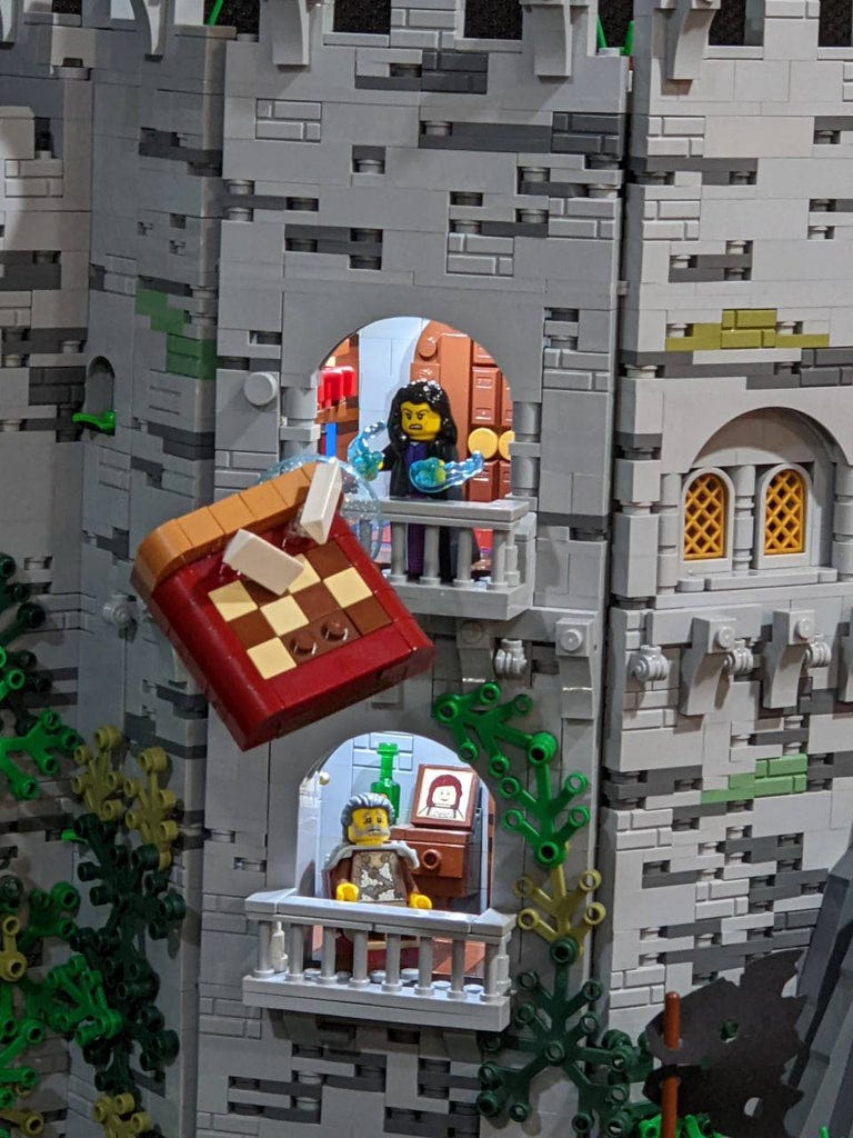 The witcher lego online set