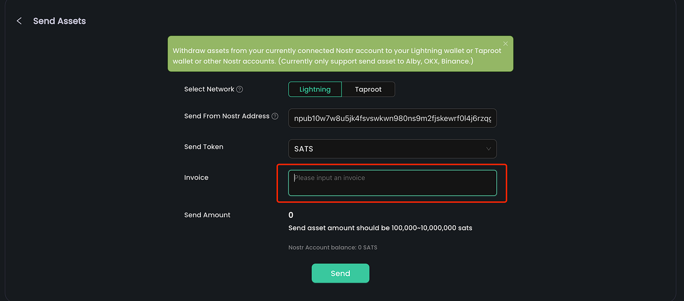 Access Nostr Assets Protocol using the OKX Wallet Web Extension | by OKX  Web3 | Medium