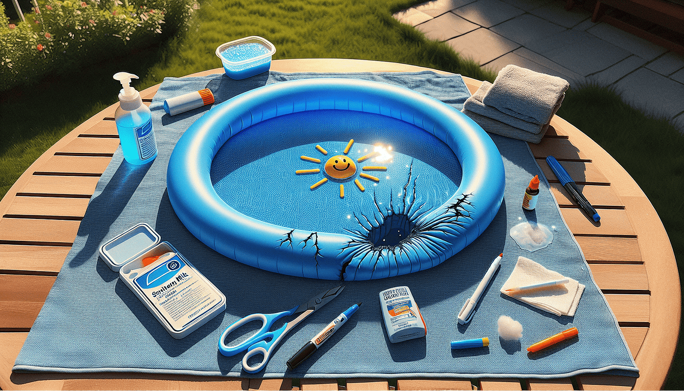 Comment Réparer Une Fuite Dans Une Piscine Gonflable ?