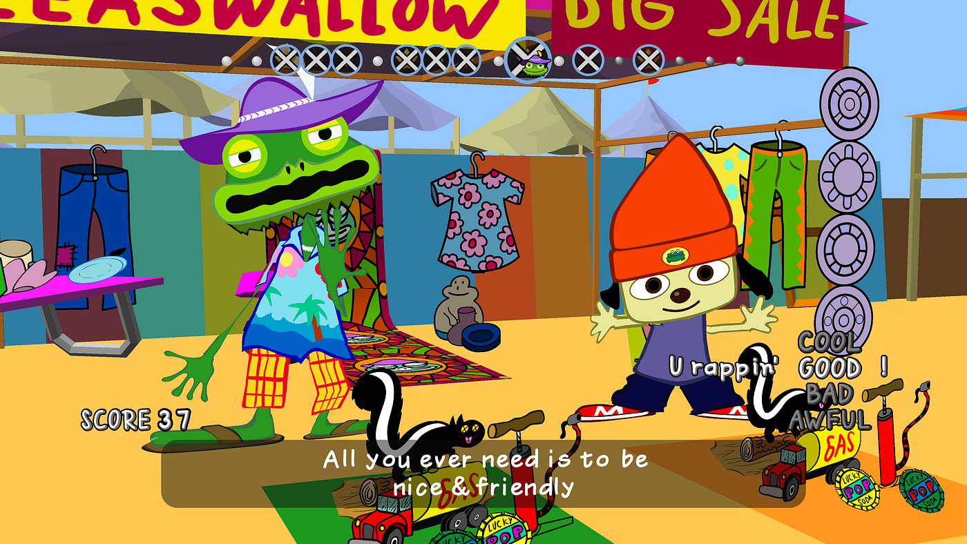 Extended Play: How PaRappa The Rapper ushered in a music game revolution, by TechGame Consultant