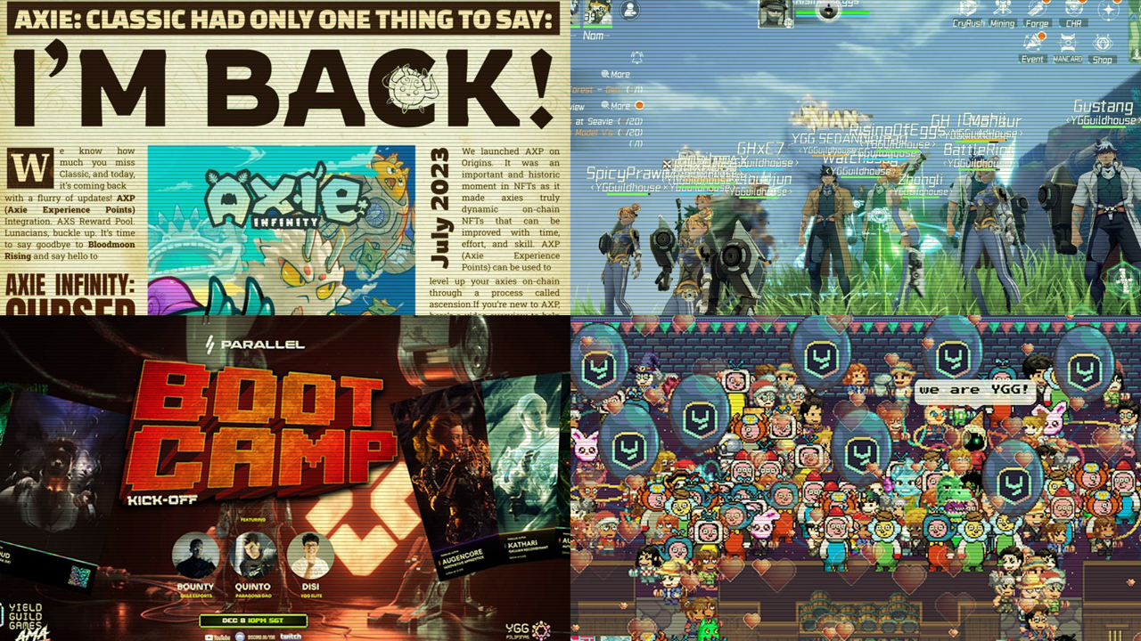 2023: A Year in Review. Yield Guild Games (YGG) had a busy year… | by Yield  Guild Games | Yield Guild Games | Medium