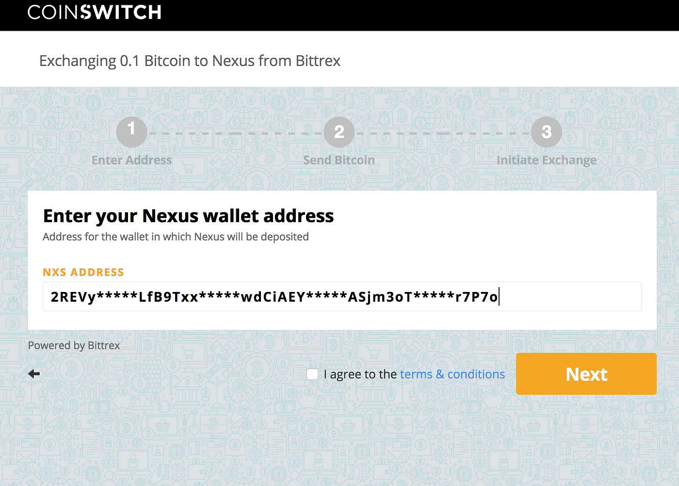 How to buy Nexus (NXS) on CoinSwitch | by CoinSwitch | CoinSwitch | Medium