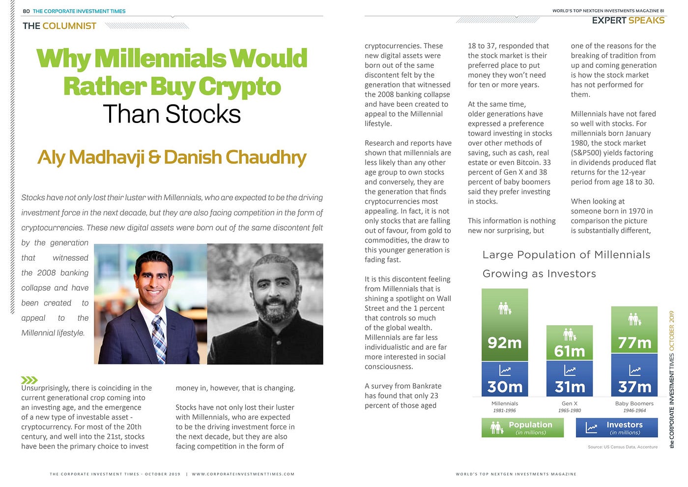 Why Millennials Would Rather Buy Crypto Than Stocks | by Aly Madhavji 穆亚霖 |  Coinmonks | Medium