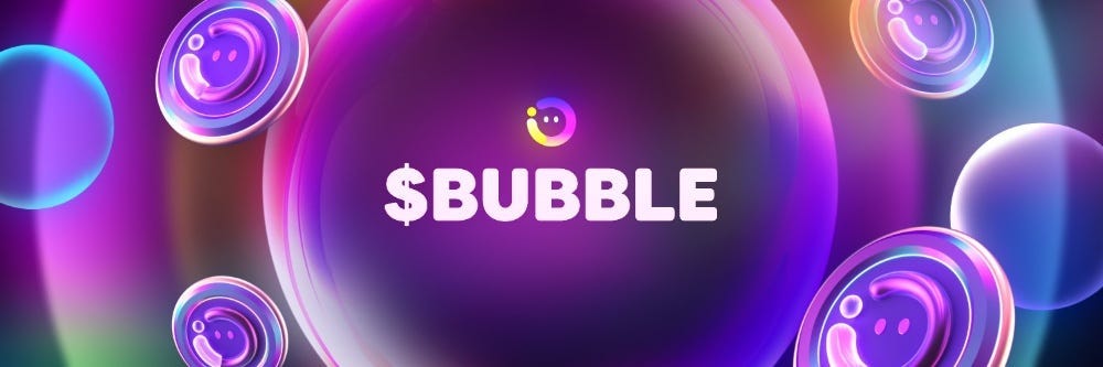 BUBBLE Coin by Imaginary ones NFT Backed Cryptocurrency Game