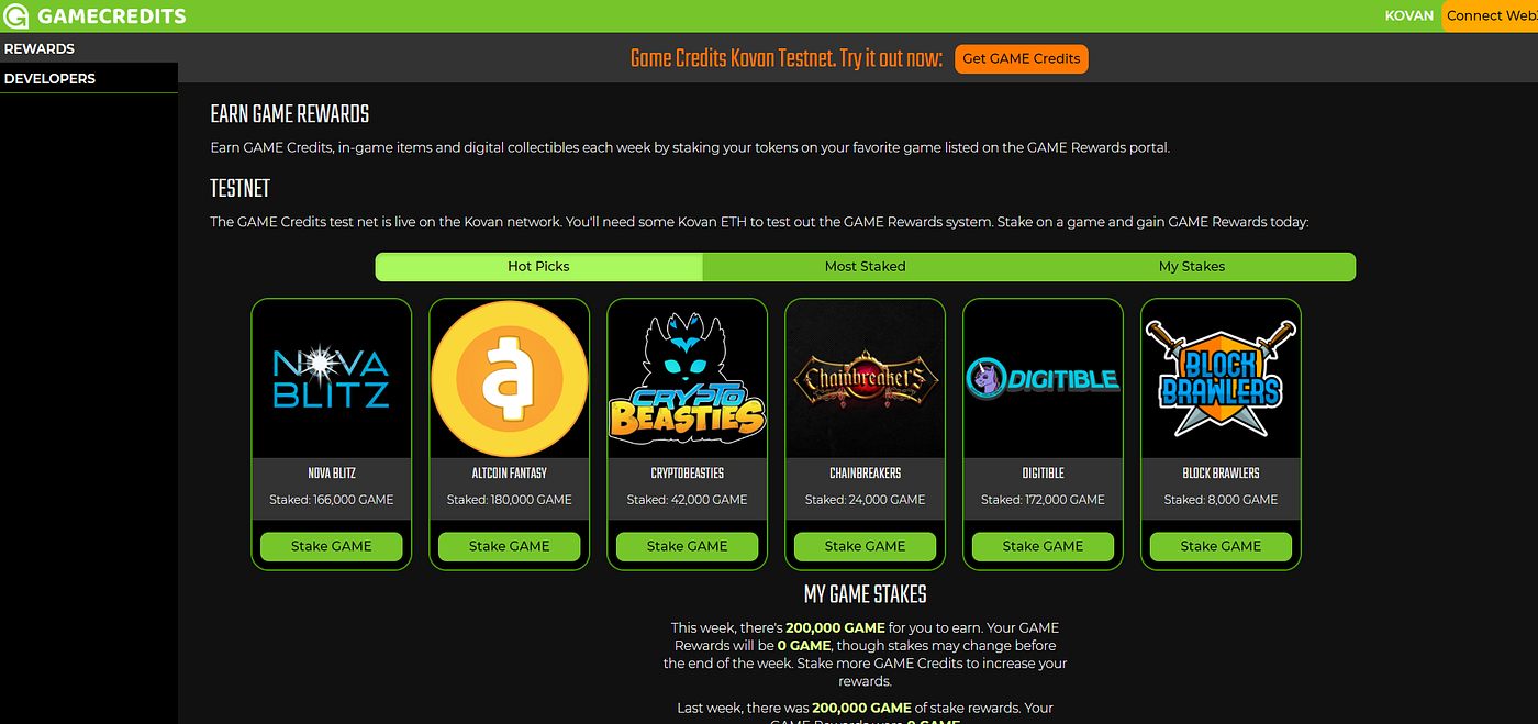 GameCredits Ditches Mining And Moves to Ethereum | by Robert Hoogendoorn |  Play to Earn | Medium