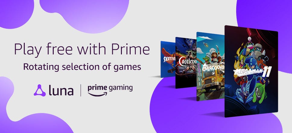 Prime Gaming July Content Update: Four Games and In-Game Content