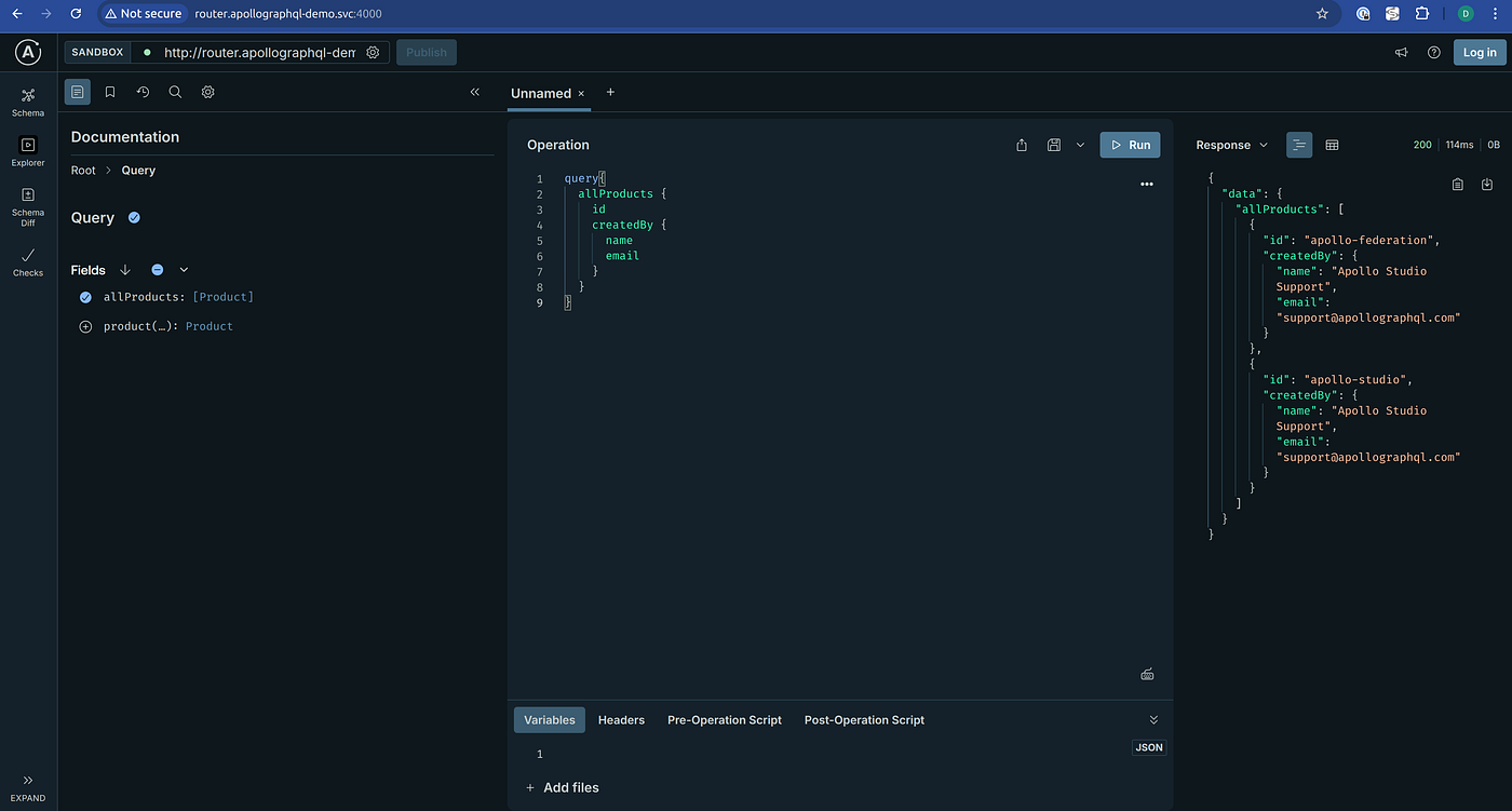 Using Sandboxes with Apollo GraphQL | by Signadot | Medium