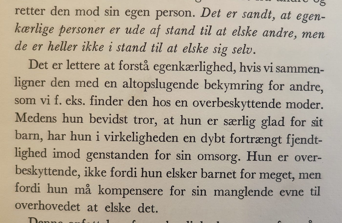 Kan vi lære at elske af Erich Fromm?