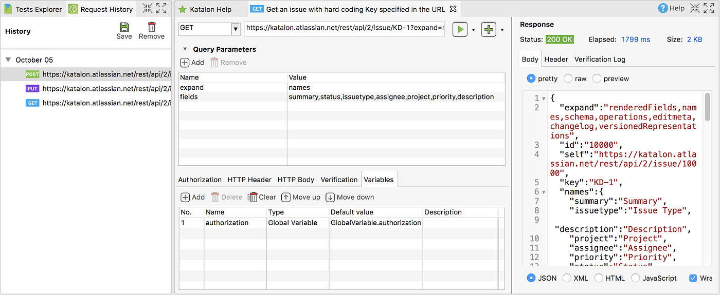 Get involved into API testing in a new way with Katalon Studio | by Katalon  | Katalon | Medium