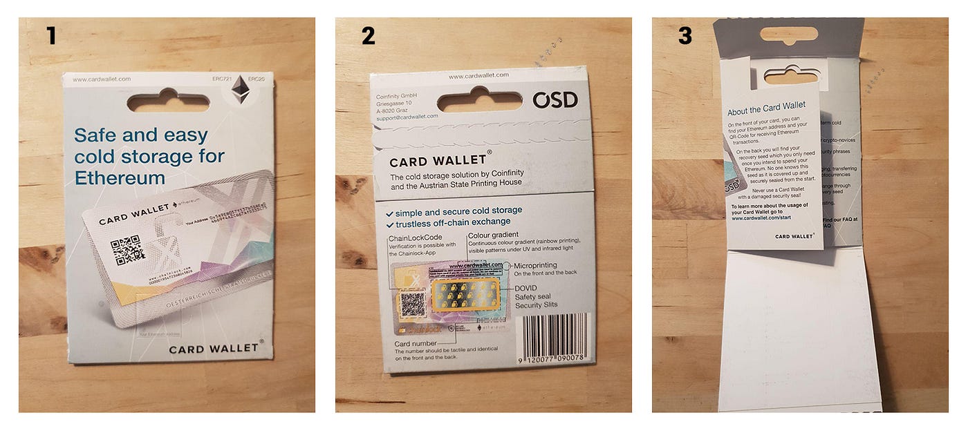 Card Wallet — the new form to store your Bitcoins! | by Flavia Baldassarri  | Crypto Tree | Medium