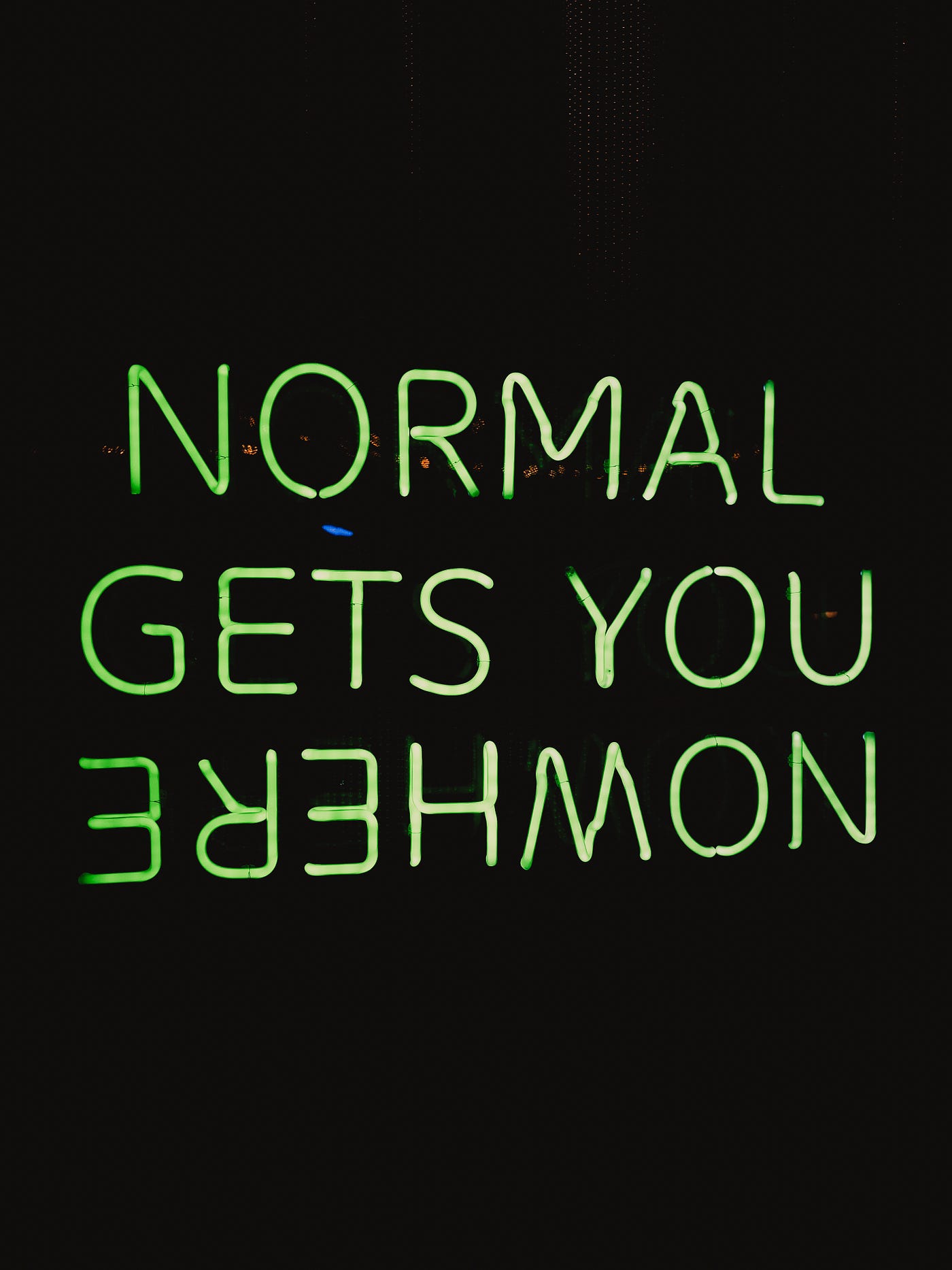 Why Do You Pretend To Be Normal?