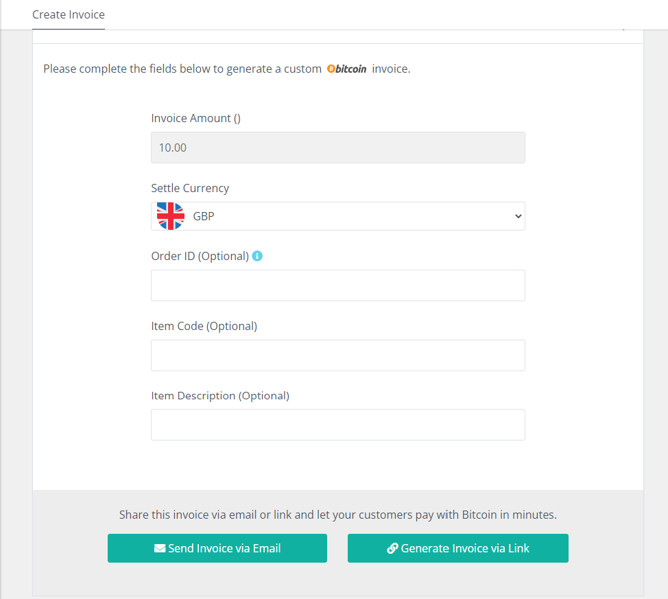 How to create a Bitcoin invoice. Invoice your customers in Bitcoin, with… |  by CoinCorner Rosie | CoinCorner Blog